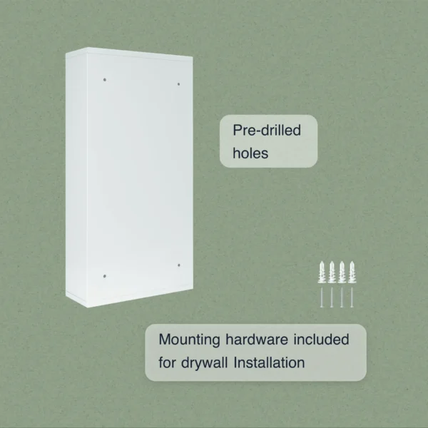 Wall Mount Locking Medicine Cabinet - Image 3