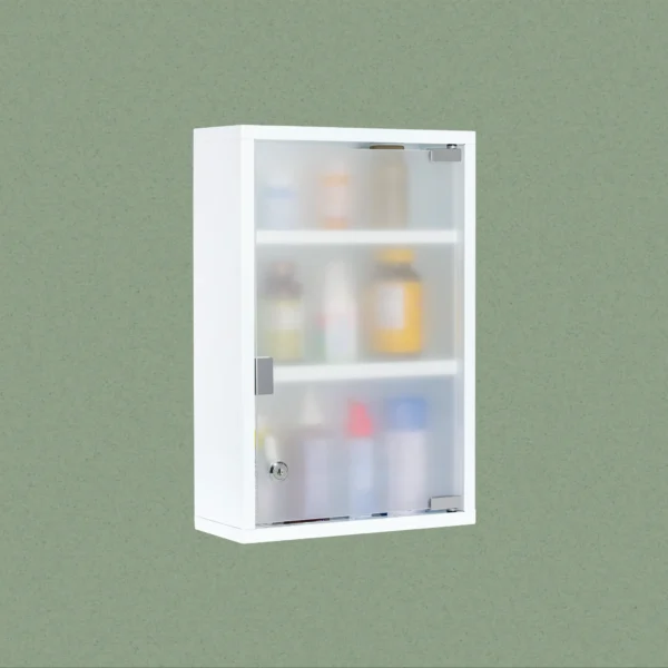 Glass Door Bathroom Cabinet - Image 2