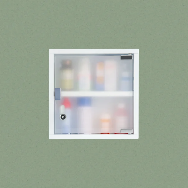Lockable Bathroom Cabinet - Image 2