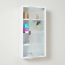 wall mount locking medicine cabinet